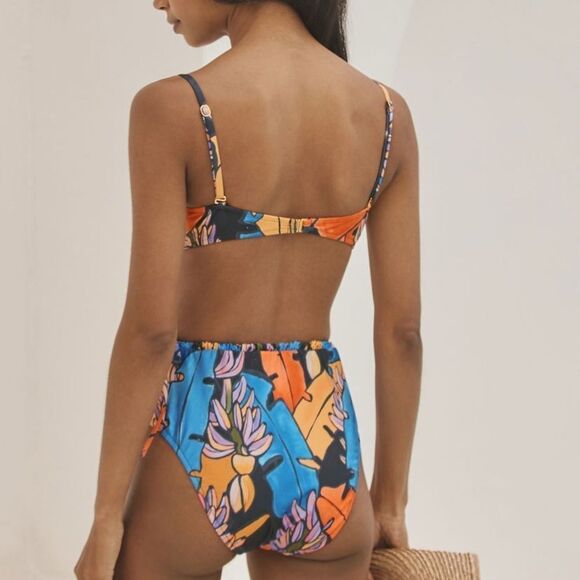 Farm Rio Colorful Bikini Top - Picture 3 of 4